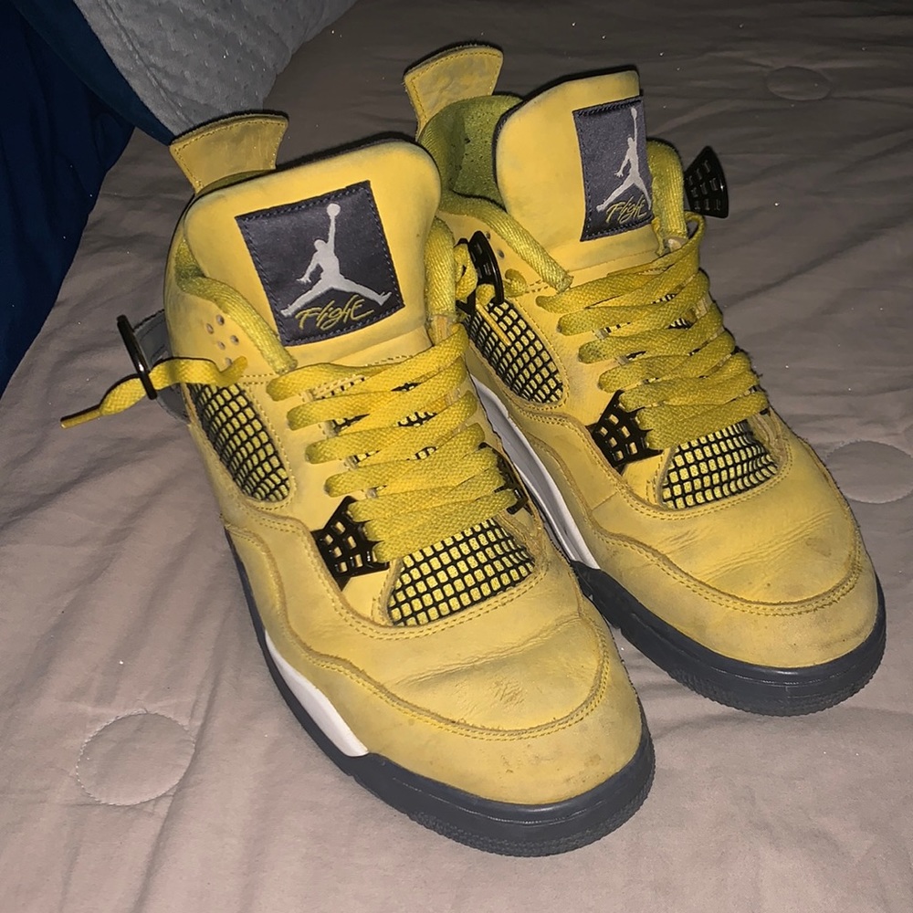 lightning jordan 4s